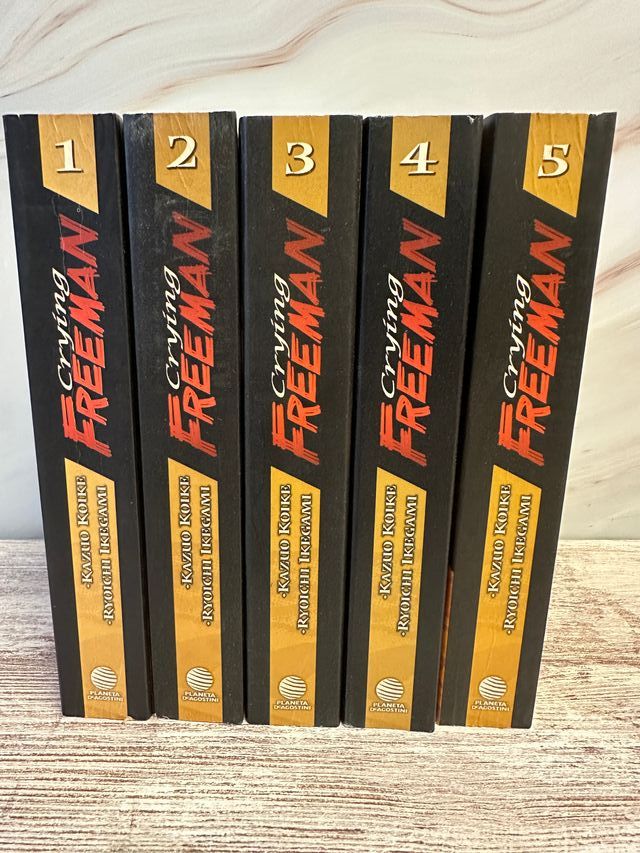 Crying Freeman (Completa) 5 Tomos