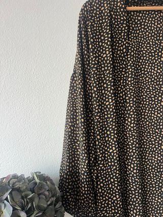 Vestido kimono estampado talla única