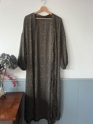 Vestido kimono estampado talla única