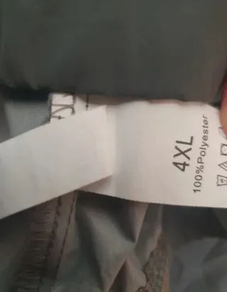 Chaqueta impermeable mujer reflectante 4XL