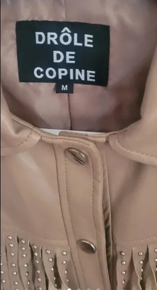 Chaqueta Orôle de Copine con flecos