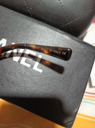 Gafas de sol Chanel Marrón y Dorado