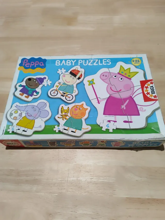 Lote 3 Juegos Educa Peppa Pig