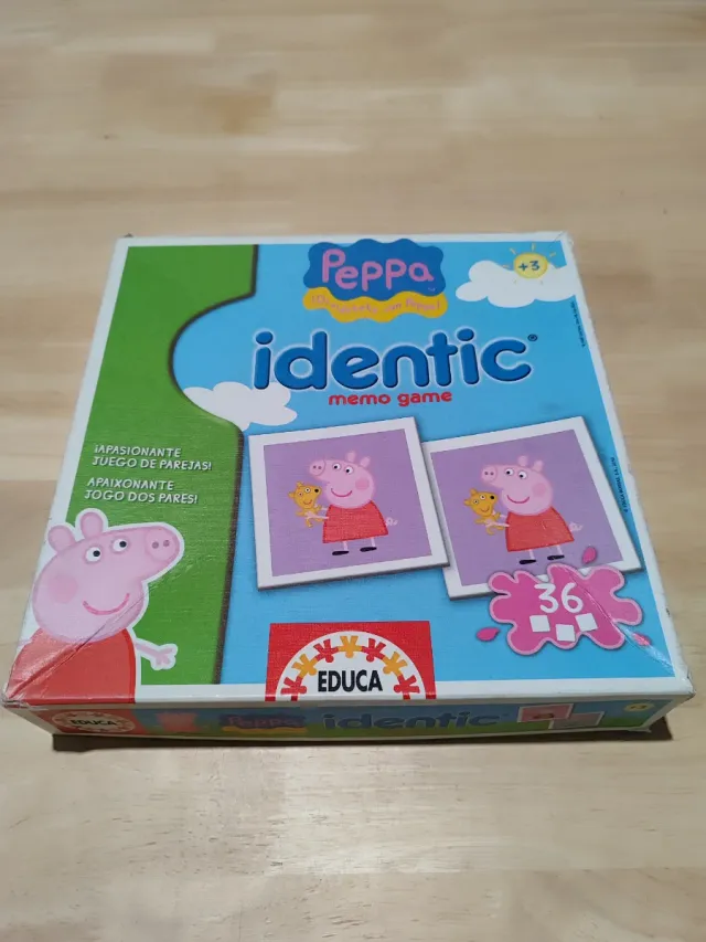 Lote 3 Juegos Educa Peppa Pig