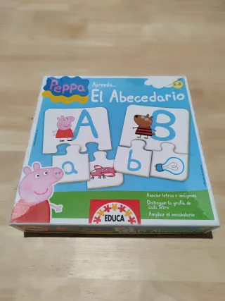 Lote 3 Juegos Educa Peppa Pig