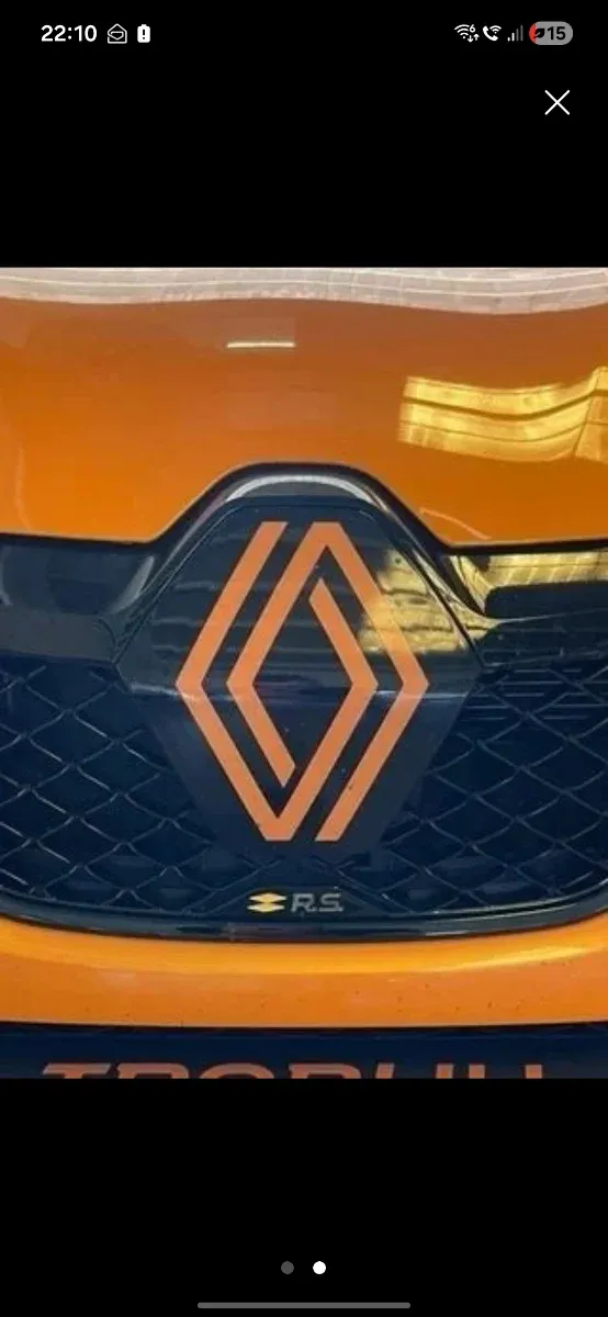 Vinilo Logo Renault RS