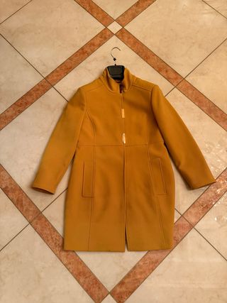 Cappotto Donna Piazza Italia Giallo Taglia S