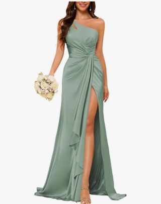 Vestido de fiesta verde NUEVO – talla L