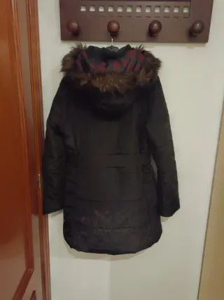 Chaquetón Desigual Negro Talla 40