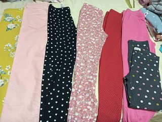 Lote 7 leggings estampados T9