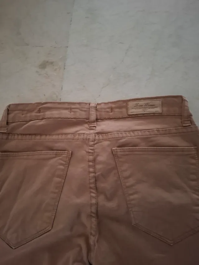 Pantalón Zara Mujer Camel Talla S