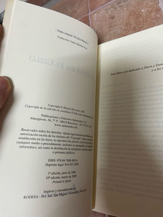 Cometas en el cielo/ The Kite Runner (Letras de...