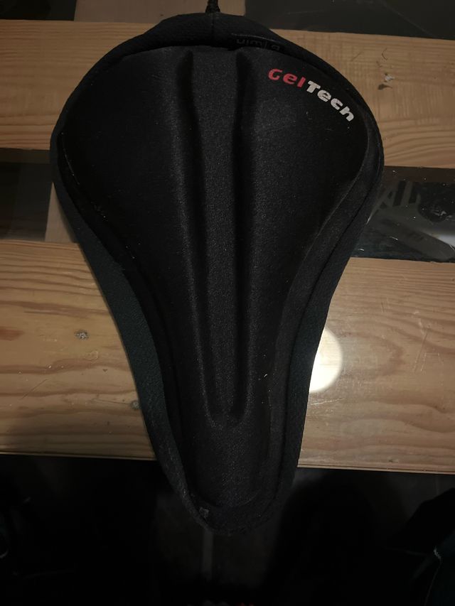 Sillín Gel Bici GelTech Negro