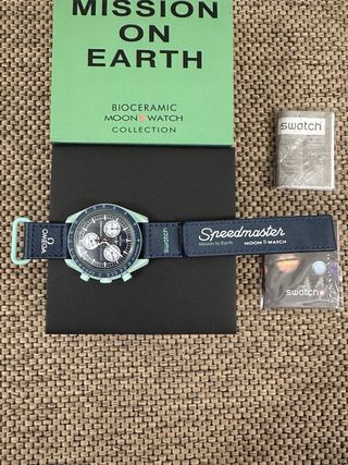 Omega x Swatch Mission to Earth