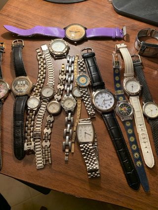 Lotto 18 orologi misti