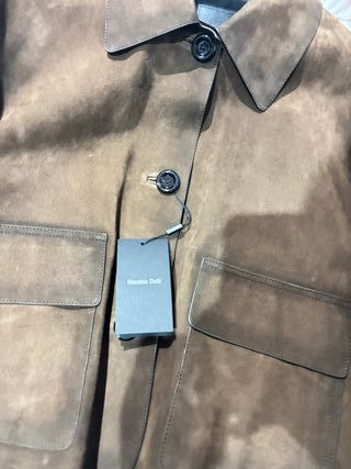 Chaqueta Massimo Dutti ante bolsillos