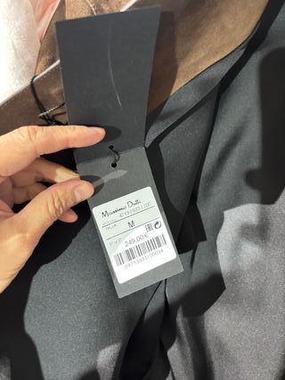 Chaqueta Massimo Dutti ante bolsillos