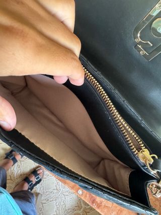 Borsa Liu Jo Nera Trapuntata con Strass