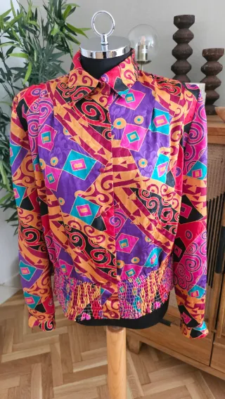 Camisa Vintage Retro Talla 40