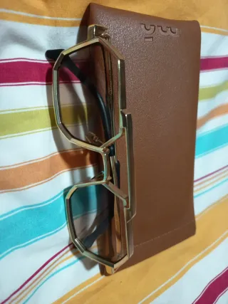 Gafas de sol Maybach Octagonales Doradas