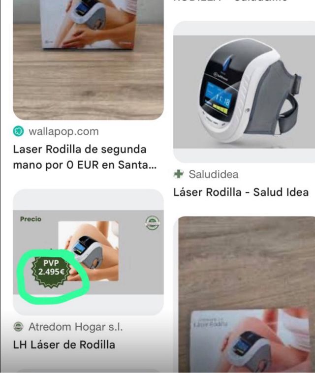 Masajeador LH Láser Rodilla