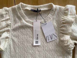 Jersey volantes Zara