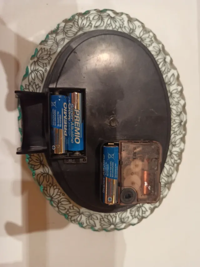 Orologio da tavolo con immagine religiosa