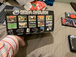 Consola Sega Saturn + 9 Juegos