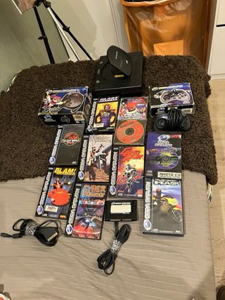 Consola Sega Saturn + 9 Juegos