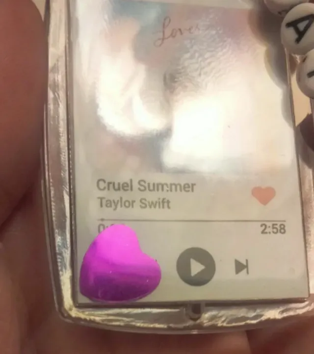 Portachiavi Taylor Swift" Cruel Summer"