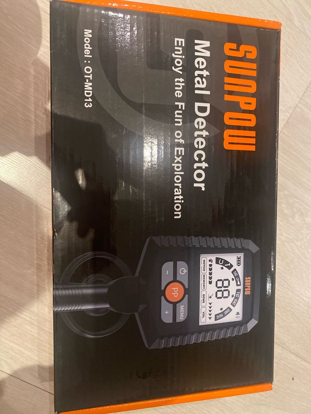 SUNPOW Detector de Metales Profesional - Alta Prec