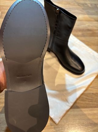 Botines Massimo Dutti Negros