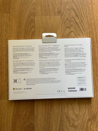 Teclado Microsoft Surface Pro 12. Model: 2100