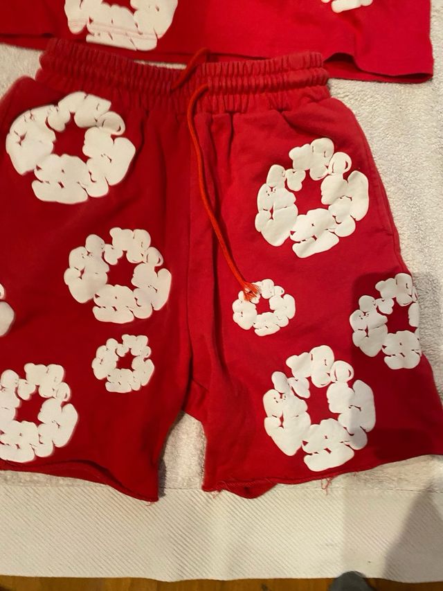 Conjunto Denim Tears Rojo