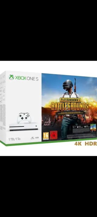 Xbox One S 1TB PUBG Nueva.