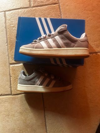 Adidas Campus 00s Scarpe Grigie Bianche