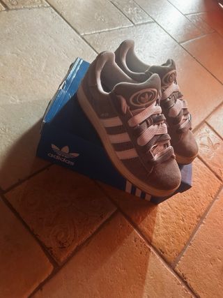 Adidas Campus 00s Scarpe Grigie Bianche