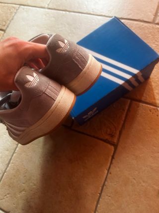 Adidas Campus 00s Scarpe Grigie Bianche