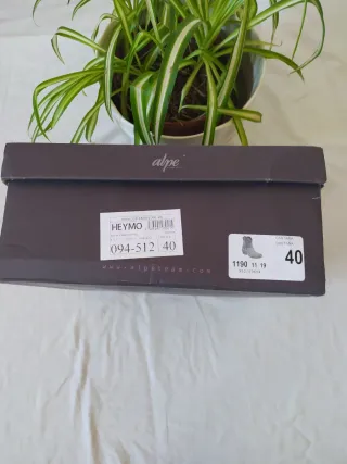 Botín camperos piel Arce castaño T40