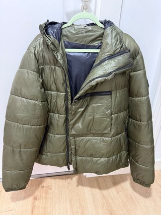Cazadora Michael Kors Verde Oliva Talla XL