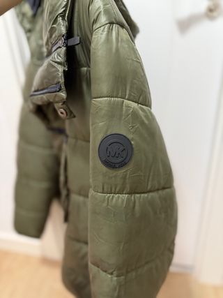 Cazadora Michael Kors Verde Oliva Talla XL