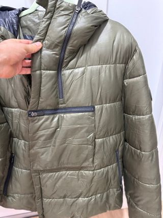 Cazadora Michael Kors Verde Oliva Talla XL