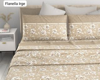 Lenzuola Flanella 2 posti matrimoniale