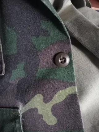 Gilet vintage camouflage