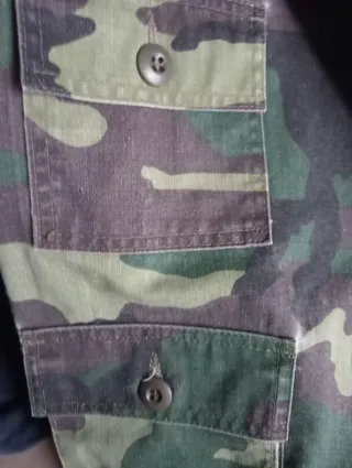 Gilet vintage camouflage