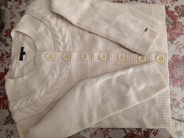 Rebeca Tommy Hilfiger, color marfil. Talla M