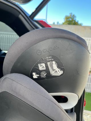 Silla coche Isofix Cybex Pallas. Grupo 2/3