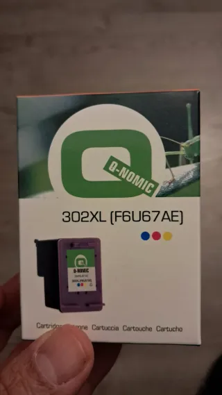 Cartucho Tinta HP 302XL Q-NOMIC