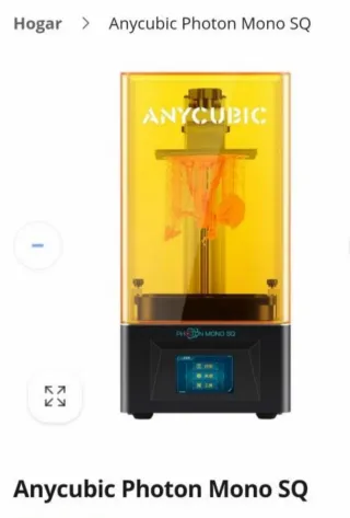 Impresora 3D Anycubic Amarilla y Negra