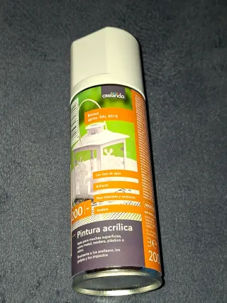 Pintura acrílica blanca Crelando 200ml